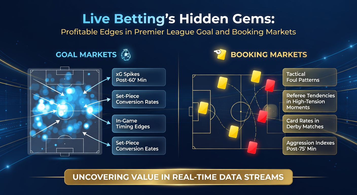 Close-up of a Premier League referee issuing a yellow card amid intense midfield battle