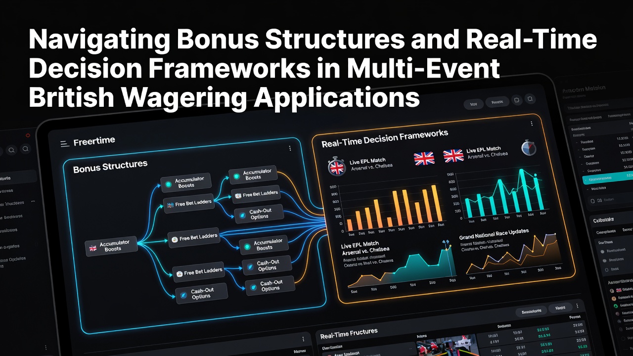 British bettors using mobile apps to review bonus offers and live betting options across football and racing events